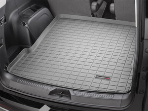 WeatherTech 2017+ GMC Acadia / Acadia Denali Cargo Liners - Grey (Fits 6-7 Passenger Models Only)