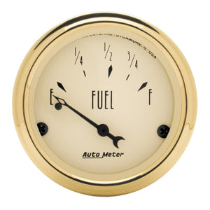 Autometer Golden Oldies 52mm 73 Empty / 8-12 Full Fuel Level Gauge