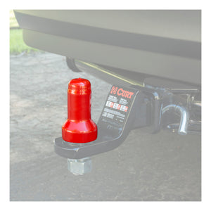 Curt Switch Ball Shank Cover (Fits 1-1/8in Neck Red Rubber Packaged)