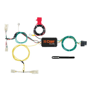 Curt 12-19 Toyota Prius C Custom Wiring Harness (4-Way Flat Output)