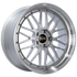 BBS LM 20x9 5x120 ET20 Diamond Silver Center Diamond Cut Lip Wheel -82mm PFS/Clip Required
