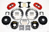Wilwood Narrow Superlite 4R Rear P-Brk Kit 12.88in Red Big Ford New Style 2.50in Offset