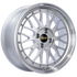 BBS LM 17x7.5 4x100 ET40 Diamond Silver Center Diamond Cut Lip Wheel -70mm PFS/Clip Required