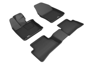 3D MAXpider 2019-2020 Lexus UX Kagu 1st  & 2nd Row Floormat - Black