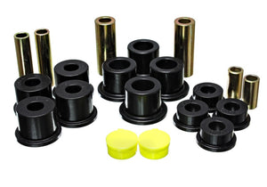 Energy Suspension 94-97 Ford F Super Duty Black Leaf Spring Bushing Set