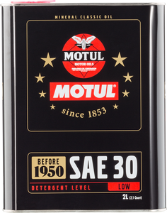 Motul Classic SAE 30 Oil - 6x2L