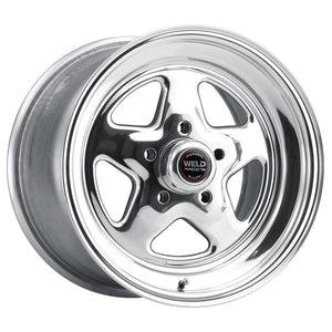 Weld ProStar 15x14 / 5x4.5 BP / 5.5in. BS Polished Wheel - Non-Beadlock