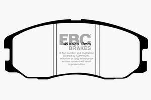 EBC 07-09 Chevrolet Equinox 3.4 Yellowstuff Front Brake Pads