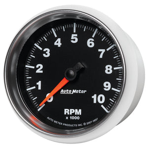 Autometer GS 3-3/8in 10000 RPM In-Dash Tachometer Gauge