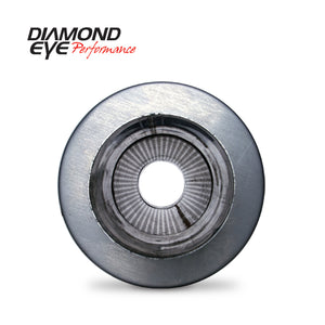 Diamond Eye MFLR 5inID SGL IN/SGL OUT 7inDIA X 24in BODY 30in LENGTH PERF SLOTTED ENDS 409 SS