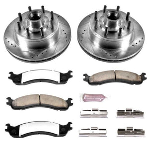 Power Stop 99-07 Ford E-350 Super Duty Front Z36 Truck & Tow Brake Kit