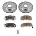 Power Stop 98-02 Mitsubishi Mirage Front Z26 Street Warrior Brake Kit