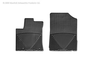 WeatherTech 09+ Pontiac Vibe Front Rubber Mats - Black