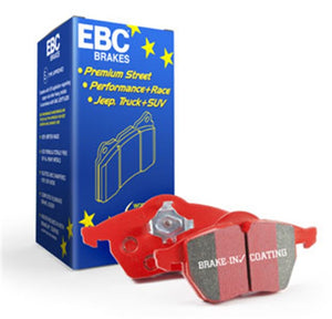 EBC 12 Ford Mustang 5.8 Supercharged (GT500) Shelby Redstuff Rear Brake Pads