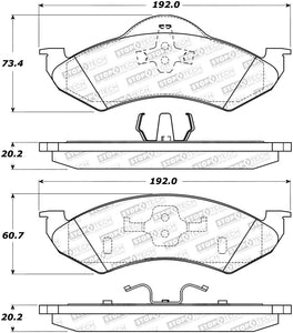 StopTech Street Brake Pads