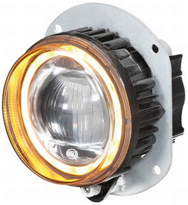 Hella 90mm LED L4060 High Beam Module w/ Indicator w/o Pulse Generator