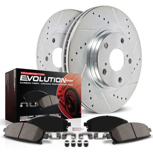 Power Stop 06-07 BMW 530xi Rear Z23 Evolution Sport Brake Kit