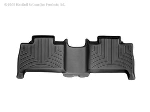 WeatherTech 06+ Hummer H3 Rear FloorLiner - Black