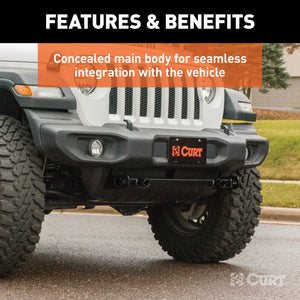 Curt 18-19 Jeep Wrangler Baseplate