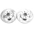Power Stop 13-18 Fiat 500 Rear Evolution Drilled & Slotted Rotors - Pair
