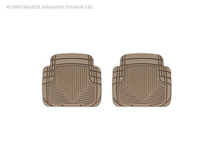 WeatherTech 99 BMW M3 Convertible Rear Rubber Mats - Tan