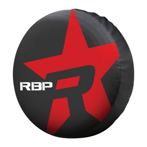 RBP Spare Tire Cover - Red Star (Fits Tires 29.5in. To 32.5in.)