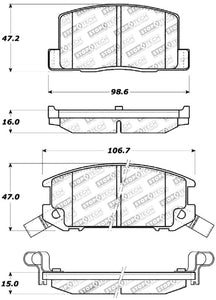 StopTech Performance Brake Pads