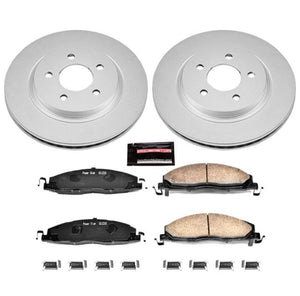 Power Stop 11-12 Ram 3500 Rear Z17 Coated Brake Kit