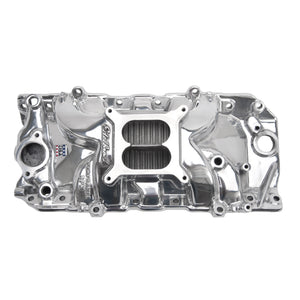 Edelbrock Polished B/B Chevy O-Port RPM Air-Gap Manifold