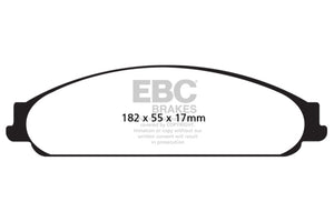 EBC 04-07 Ford Five Hundred 3.0 Yellowstuff Front Brake Pads