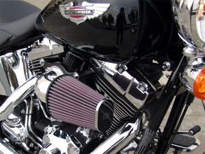 K&N 01-11 Harley Davidson FX / FL Aircharger Performance Intake Kit