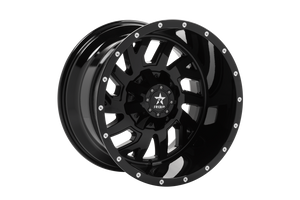 RBP 65R Glock 20x12 5x150 BP / 4.75 BS -44mm Offset 110mm CB (Hub Centric) Gloss Black Wheel