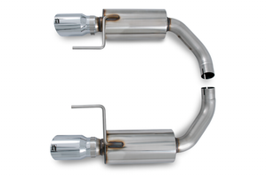 AWE Tuning S550 Mustang EcoBoost Axle-back Exhaust - Touring Edition (Chrome Silver Tips)