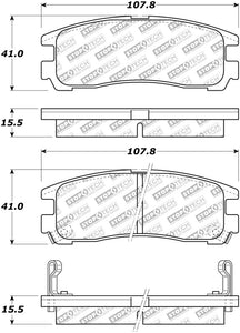 StopTech Street Select Brake Pads - Rear