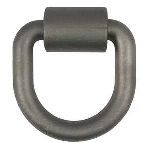 Curt 3inx 3in Weld-On Tie-Down D-Ring (8833lbs Raw Steel)