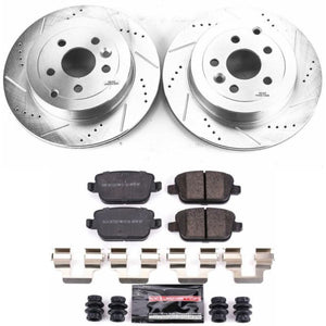 Power Stop 08-12 Land Rover LR2 Rear Z23 Evolution Brake Kit