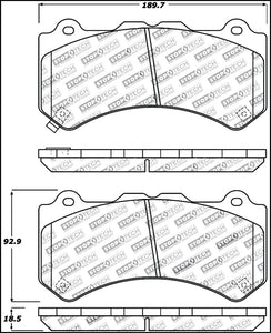 StopTech Performance Brake Pads