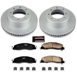 Power Stop 11-18 Ram 3500 Front Z17 Coated Brake Kit