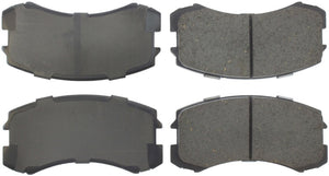 StopTech 02-07 Mitsubishi Lancer Street Select Brake Pads - Rear