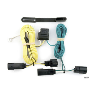 Curt 07-10 Saturn Outlook Custom Wiring Harness (4-Way Flat Output)