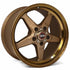 Race Star 92 Drag Star Bracket Racer 17x9.5 5x4.75BC 6BS Bronze Wheel