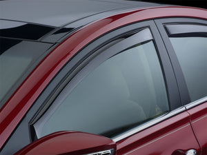 WeatherTech 08-13 Buick Enclave Front Side Window Deflectors - Dark Smoke