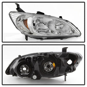 xTune 04-05 Honda Civic (Excl Hatchback/Si) OEM Style Headlights - Chrome (HD-JH-HC04-4D-AM-C)