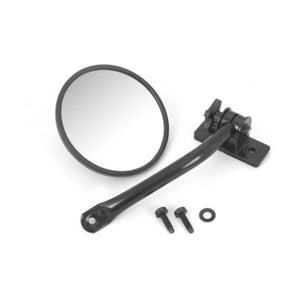 Rugged Ridge 97-18 Jeep Wrangler Black Round Quick Release Mirror