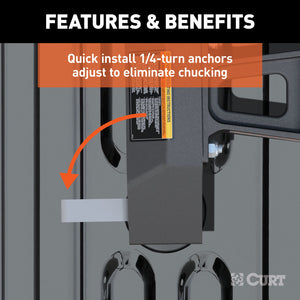 Curt A30 5th Wheel Hitch w/GM Puck System Legs