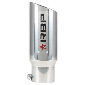 RBP RX-1 Polished Dual-Badged Exhaust Tip Inlet 5in. / Outlet 6in. / Length 18in. - Stainless Steel