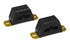 Prothane Universal Bump Stop 3 Multi-Mount - Black