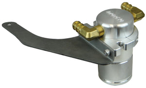 Moroso 15-18 Ford Mustang EcoBoost Air/Oil Separator Catch Can - Small Body - Billet Aluminum