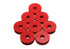 Energy Suspension Pad - Firm - 1-15/16in OD x 9/16in ID x 21/32in H - Red