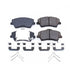 Power Stop 17-19 Hyundai Elantra Front Z17 Evolution Ceramic Brake Pads w/Hardware
